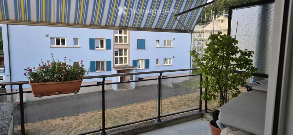 Appartement avec grand balcon