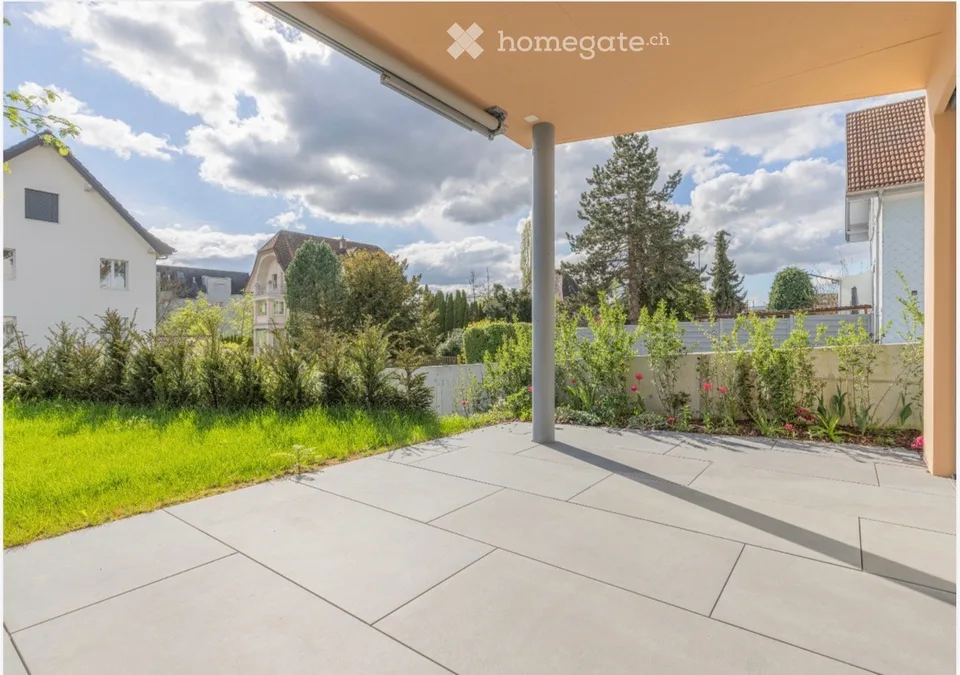 Appartamento moderno di 3,5 locali con giardino a Wohlen AG