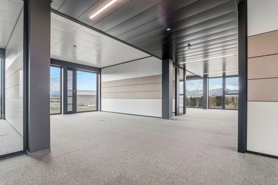 Grenznahe Büroflächen im modernen Neubau