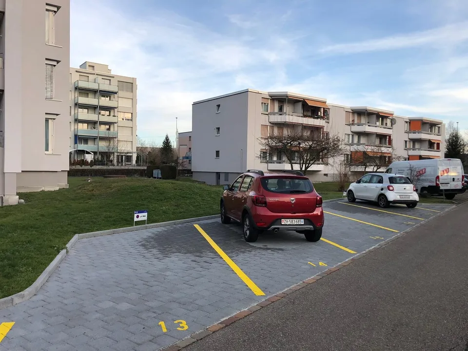 Ihre Parkplatzsuche hat ein Ende