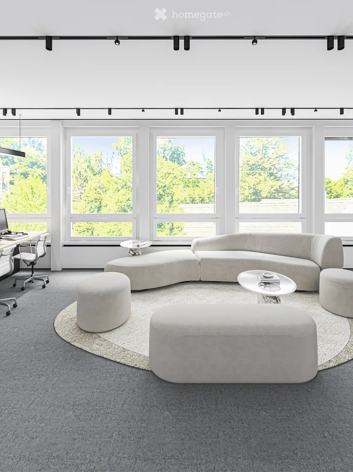Sonniges und klimatisiertes Büro in Wiedikon