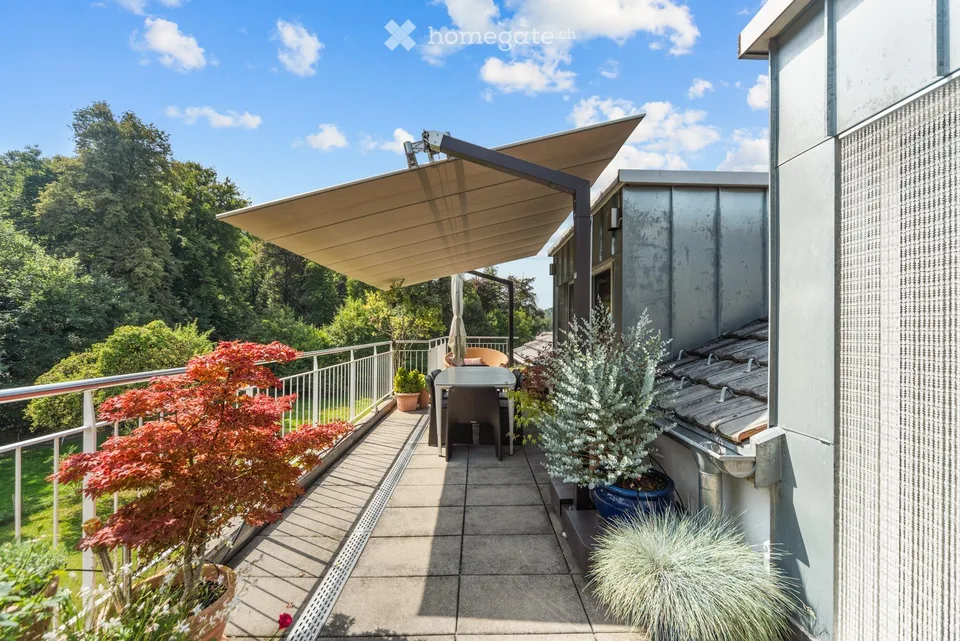 Von Privat: Grosszügige 4.5-Zimmer-Dachwohnung mit 48 m² Südterrasse – Foto 9 von 16