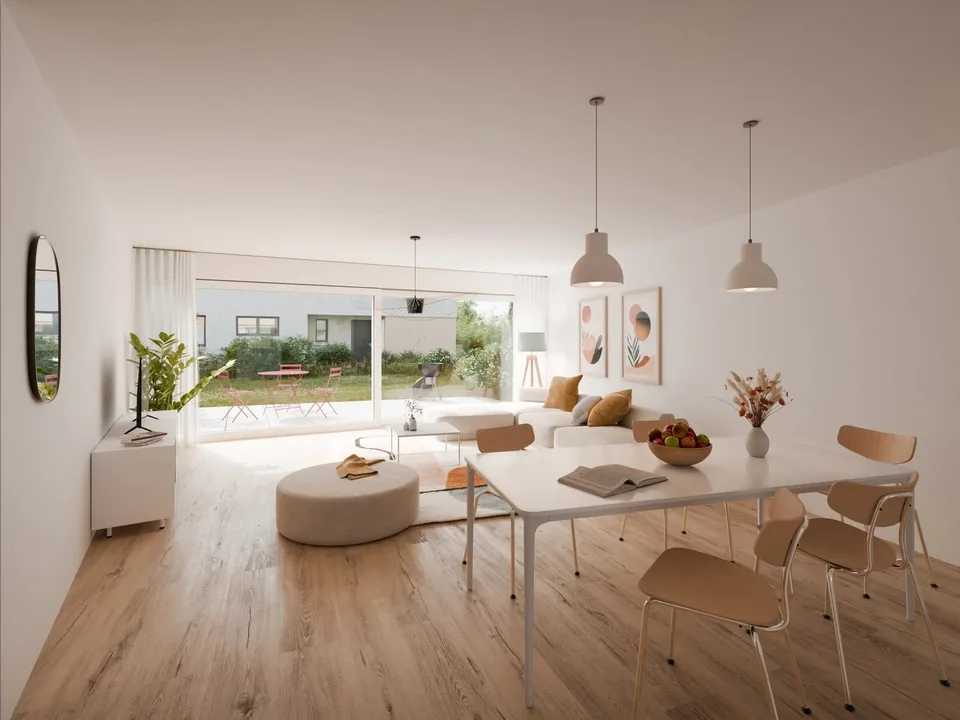 Les Capites - Triplex of 5.5 rooms with garden