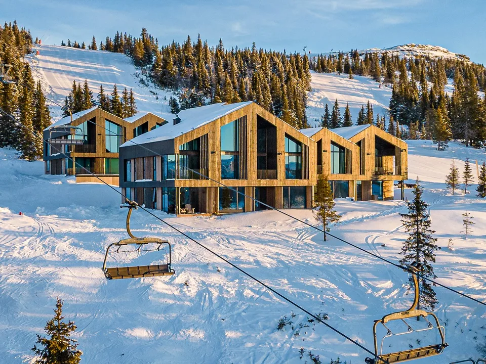 Ski-In/Ski-Out-Residenzen in Kvitfjell, Norwegen