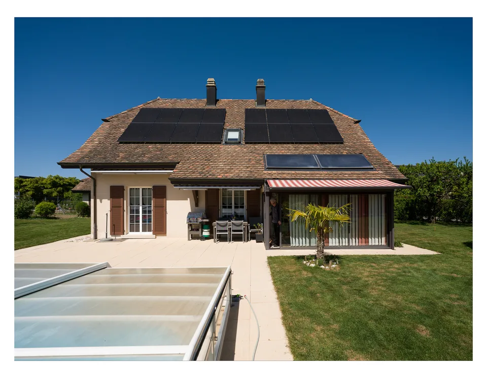 A VENDRE MAGNIFIQUE VILLA VAUDOISE AVEC PISCINE