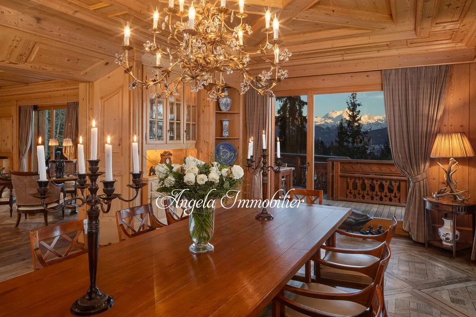 En exclusivité, Chalet d'exception à Crans-Montana, Plan-Mayen – Foto 8 von 11