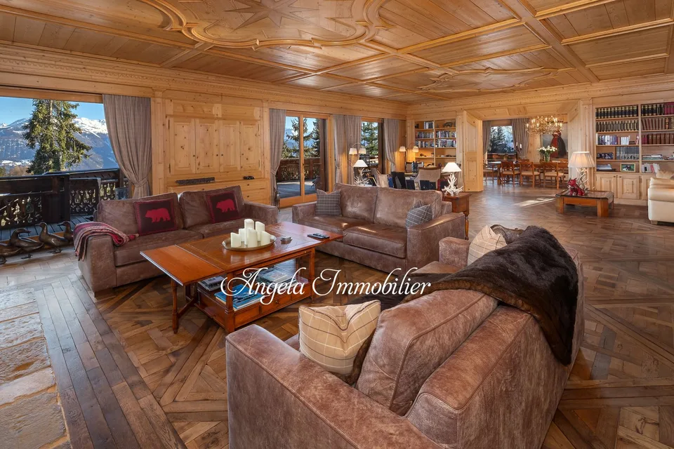 En exclusivité, Chalet d'exception à Crans-Montana, Plan-Mayen – Foto 6 von 11