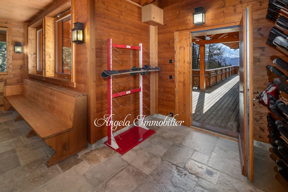 En exclusivité, Chalet d'exception à Crans-Montana, Plan-Mayen – Foto 9 von 11