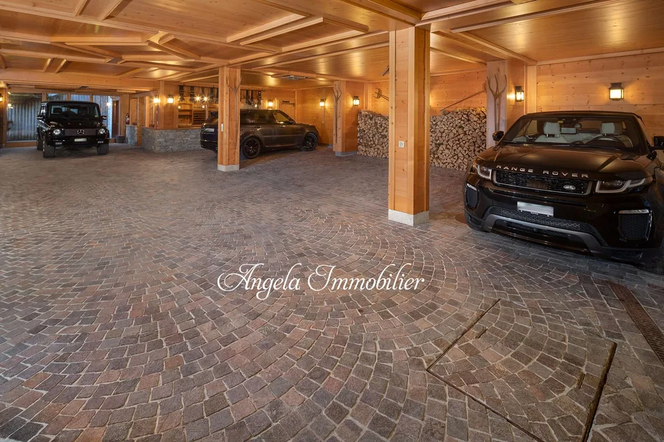 En exclusivité, Chalet d'exception à Crans-Montana, Plan-Mayen
