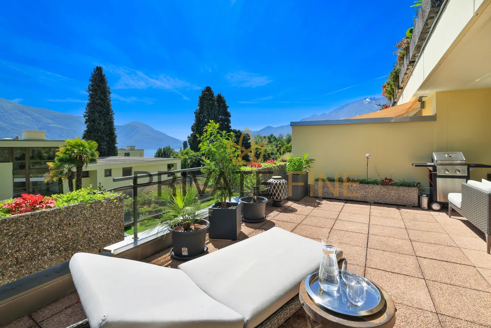 Sonnige Ferienresidenz am Monte Verità mit partieller Seesicht (3) – photo 9 sur 12