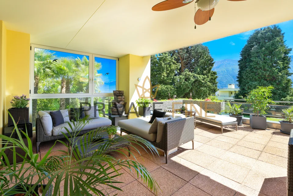 Sonnige Ferienresidenz am Monte Verità mit partieller Seesicht (3) – photo 8 sur 12
