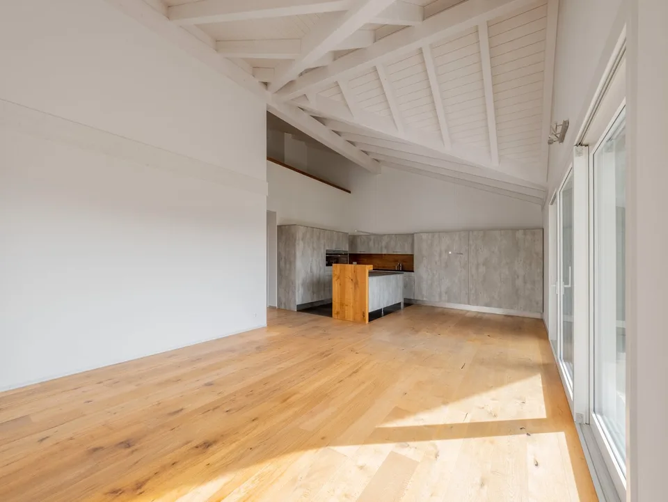 Mansarda 5.5 locali con grande terrazza e ripostiglio – 198 m² abitabili