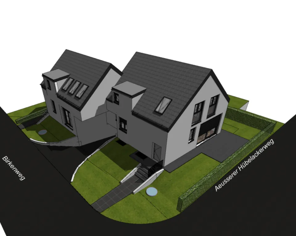 Annuncio del progetto: Case a schiera moderne a Hunzenschwil