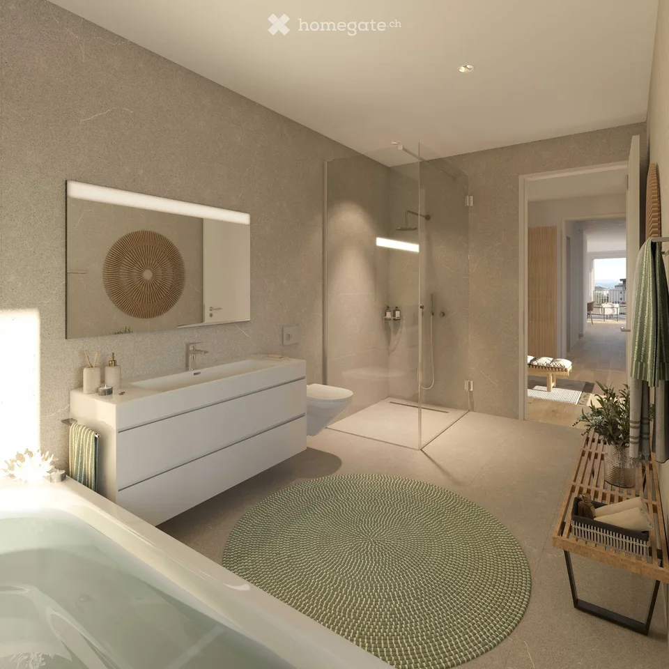 Appartamento moderno di 4,5 locali nuovo a Boniswil, vivere semplicemente nella bellezza – foto 7 di 8