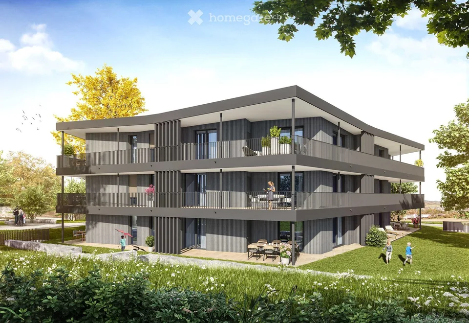 Moderne 4.5-Zimmer-Neubauwohnung in Boniswil, einfach schön wohnen