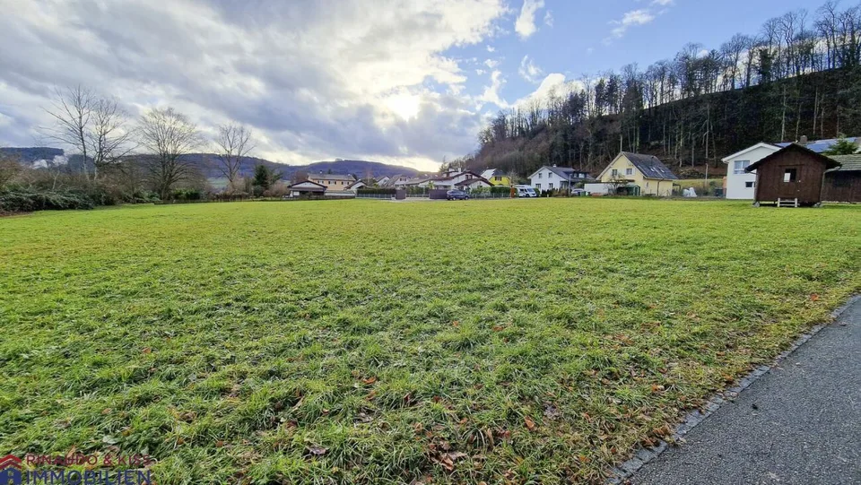 Attraktives Bauland (Abparzellierung möglich) -  direkt am Rhein mit Blick ins Grüne