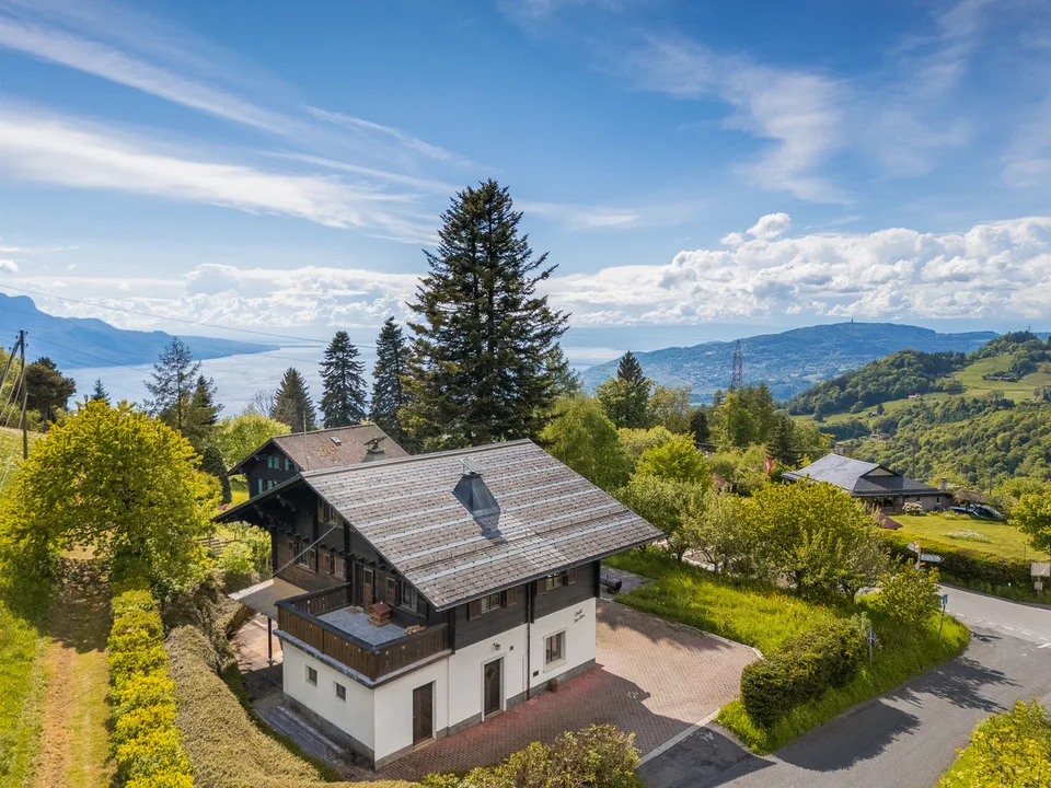 Au coeur des narcisses Chalet  avec vue lac !