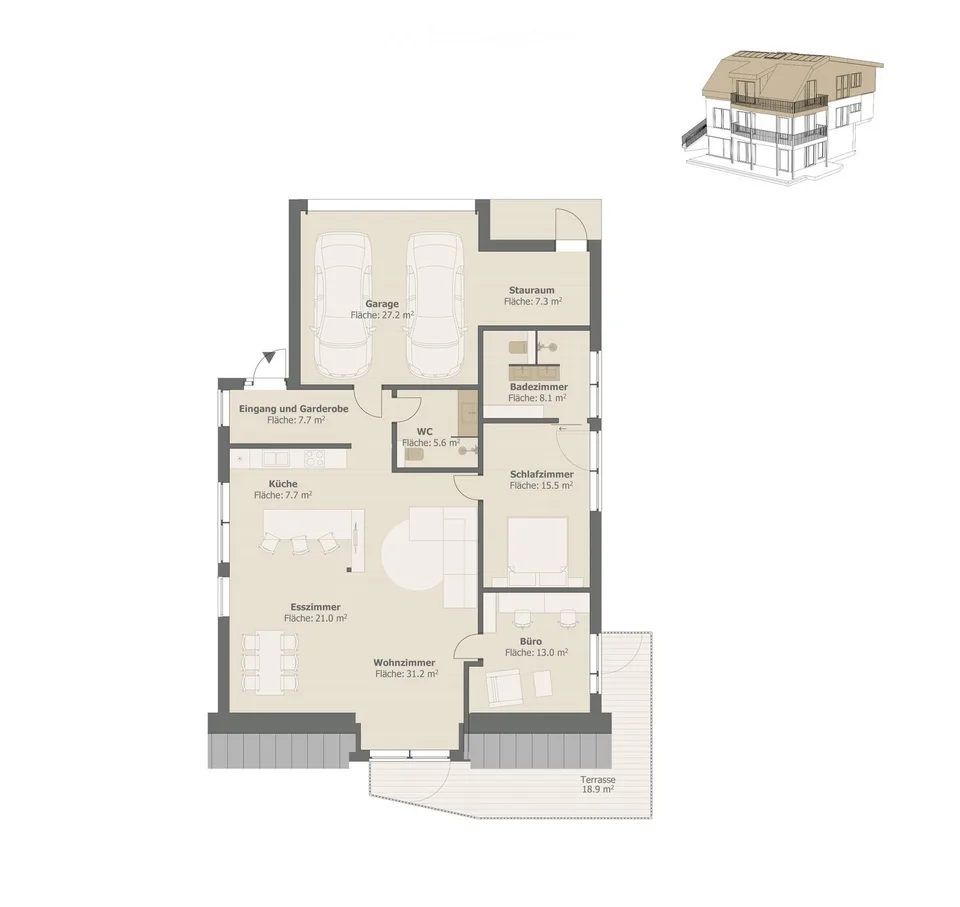 Jurapark Living: Stylish Living! One more apartment available on the ground floor and upper floor – photo 6 of 10