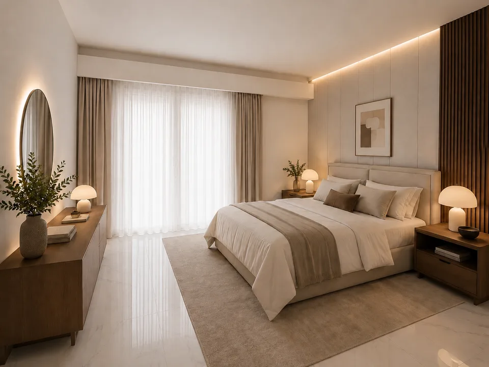 Elegantes 4-Zimmer-Apartment komplett renoviert mit Terrasse, Garage und privatem Park