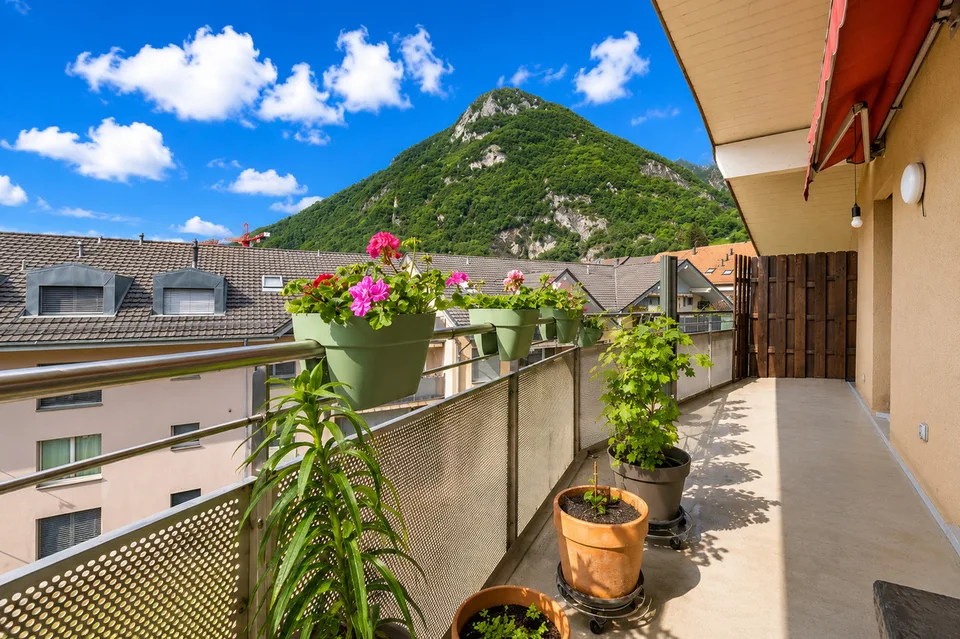 Bello appartamento mansardato di 3.5 locali