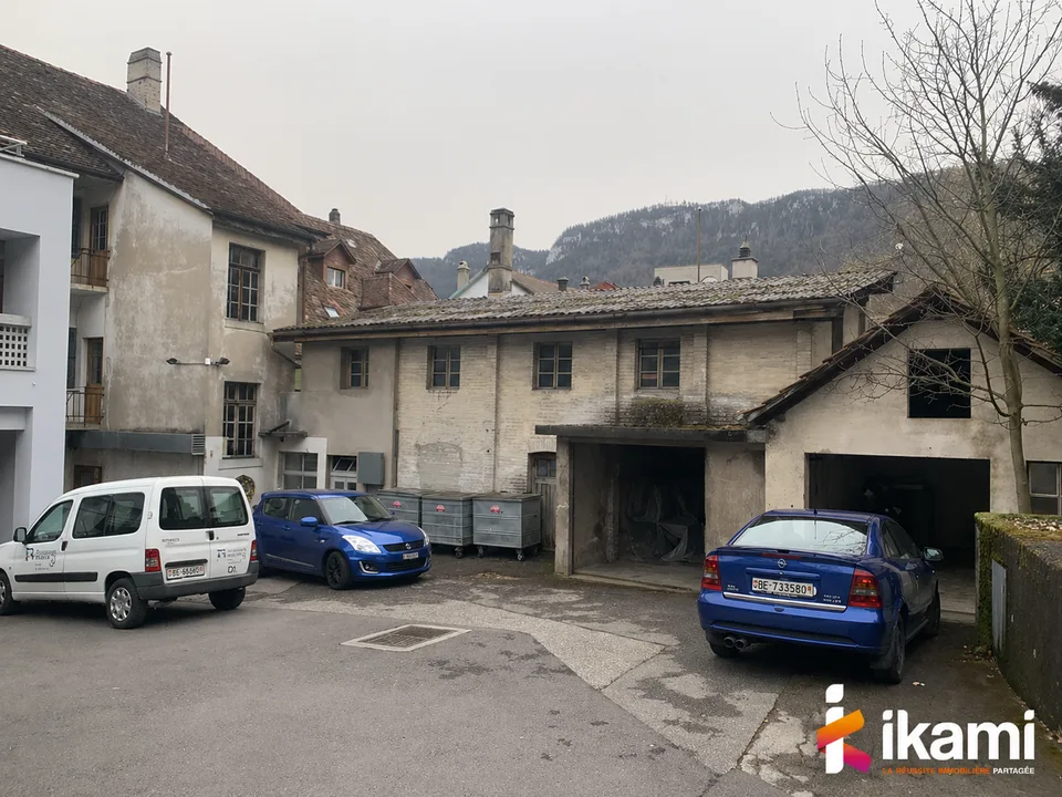 Immeuble à fort potentiel de transformation à Moutier(JU)