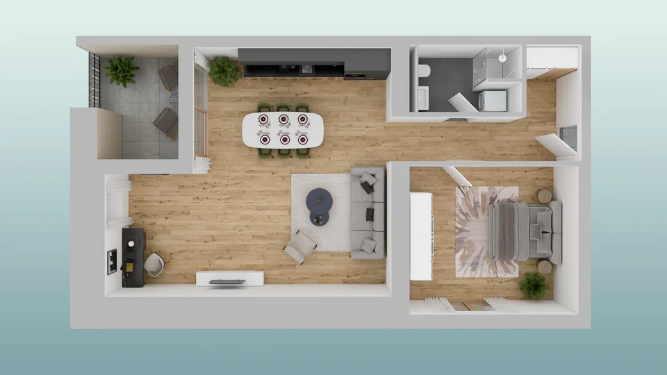 Appartements en PPE dans une ferme en cours de réhabilitation
