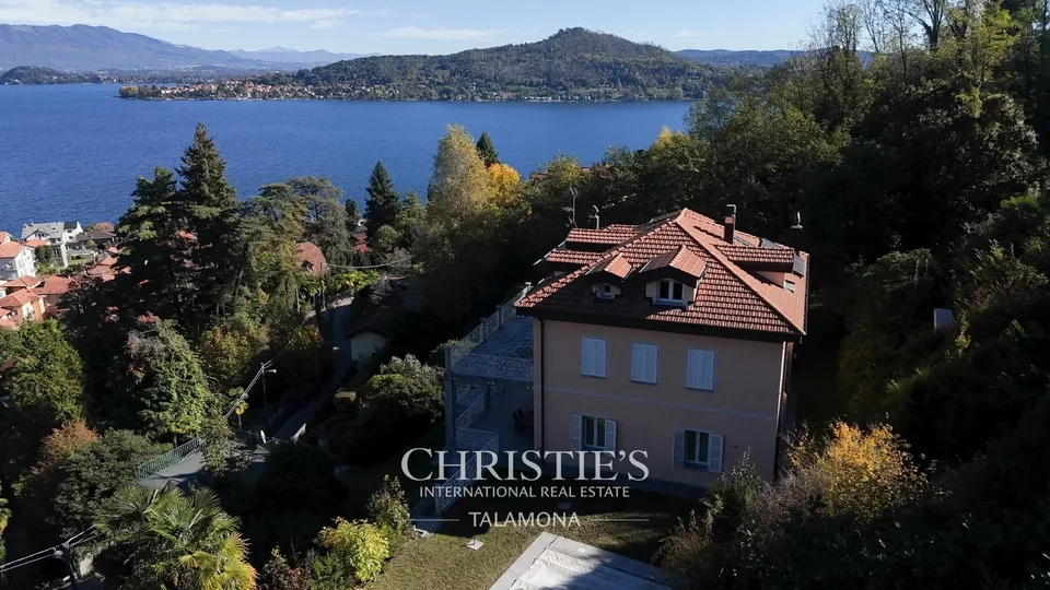 Prestigevilla mit Panoramablick auf den Lago Maggiore ? Meina