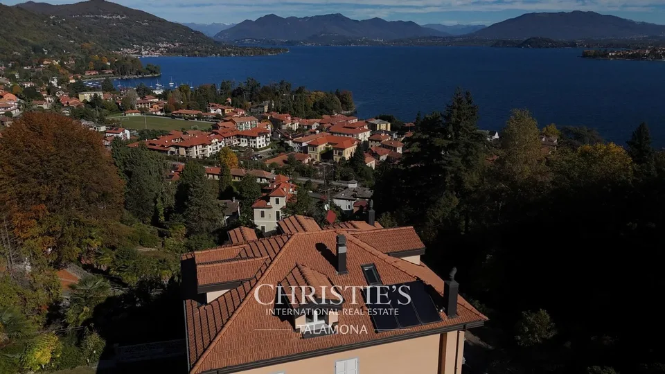 Prestigevilla mit Panoramablick auf den Lago Maggiore ? Meina