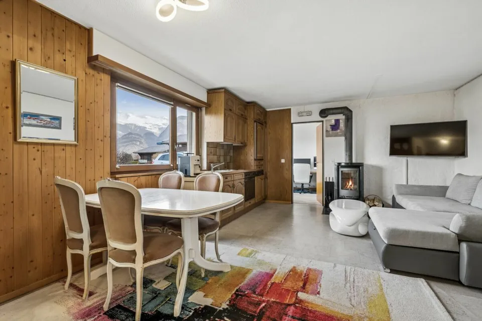 Appartement de jardin 4,5 pièces avec vue imprenable