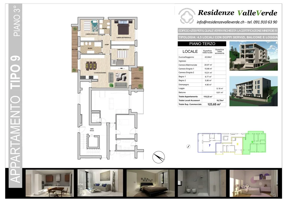 Beautiful 4.5-room MINERGIE-P® apartment with terrace and balcony