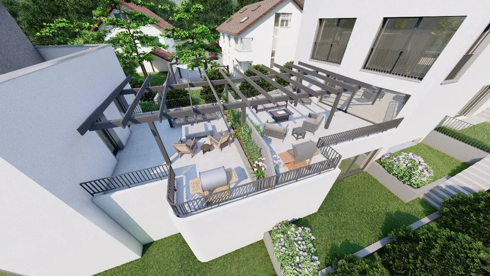 Démarrage de la construction – Maisons familiales exclusives Minergie-P – photo 11 sur 21