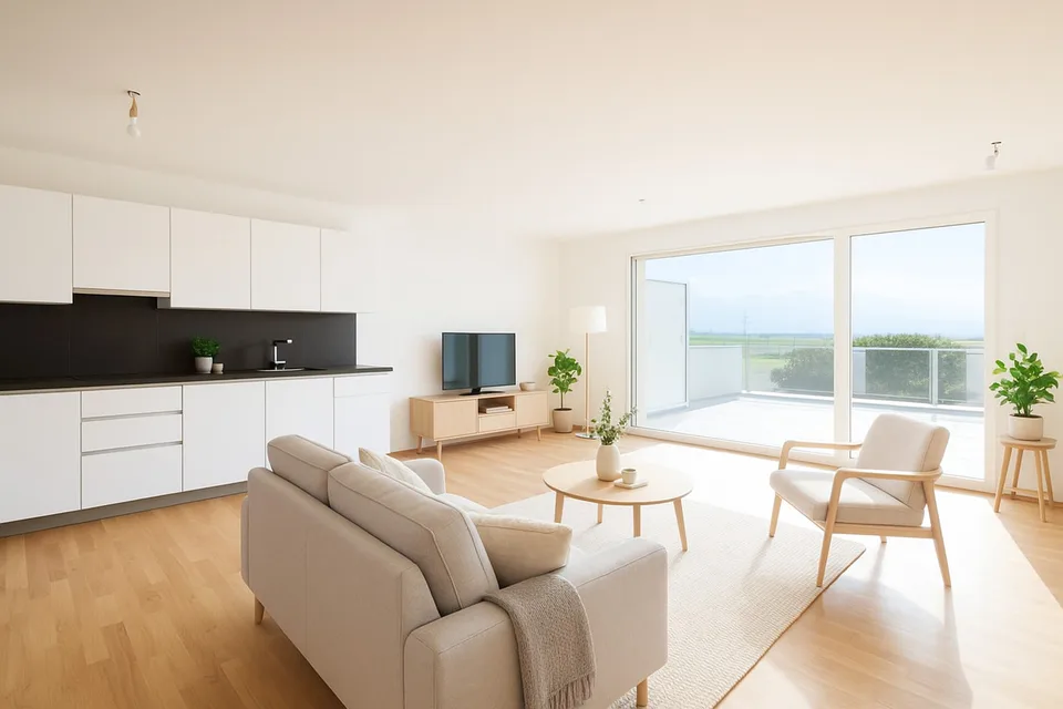 OLLON - APPARTEMENT DE 3.5 PIÈCES AVEC BALCON POUR RENDEMENT