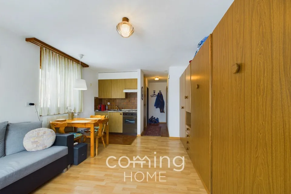 Alpines Studio in Leukerbad - sofort nutzbar und zentral gelegen