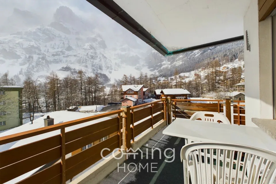 Alpines Studio in Leukerbad - sofort nutzbar und zentral gelegen