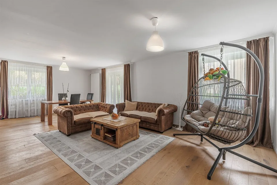 Your new home with garden seating