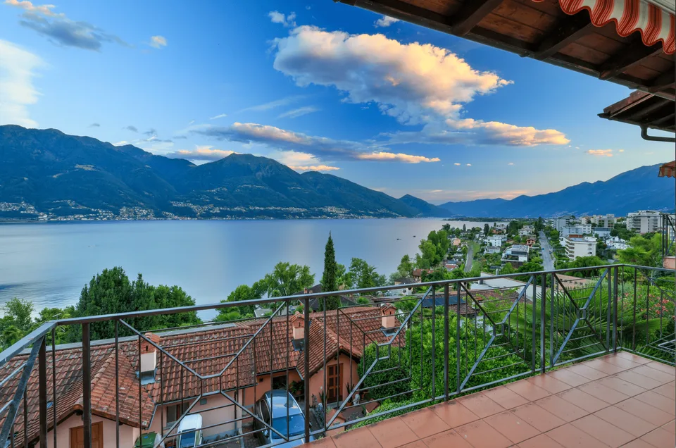 Ein Logenplatz über dem Lago Maggiore