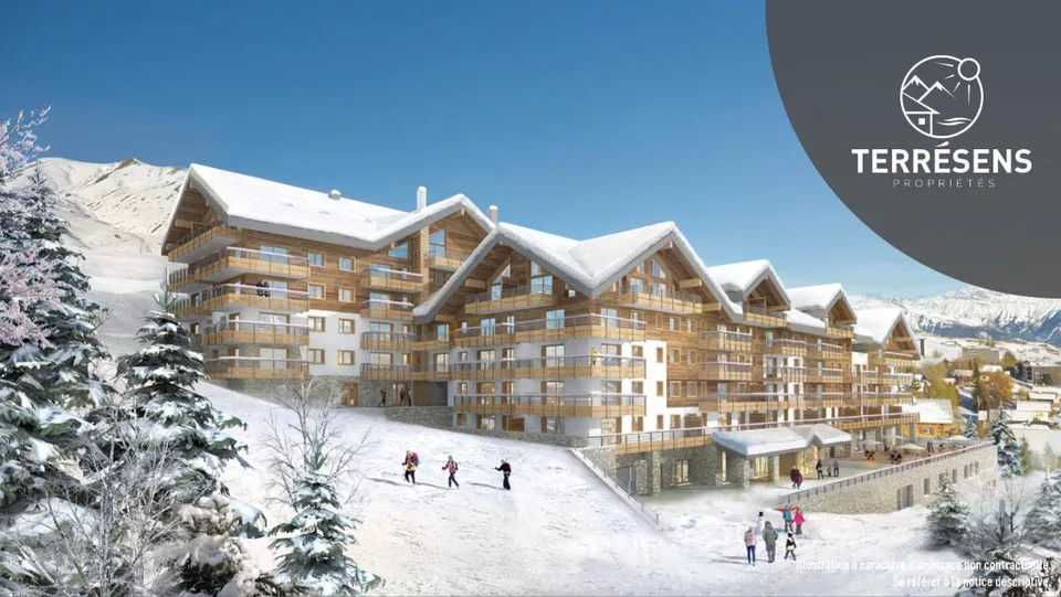 APPARTEMENT T4 DUPLEX - RÉSIDENCE LE CAPRICE BLANC À LA TOUSSUIRE