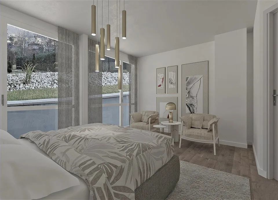 Prestigiosa residenza fronte lago – foto 9 di 10