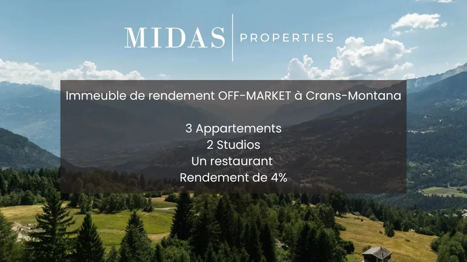Immeuble de rendement avec restaurant, Actif locatif entièrement exploité