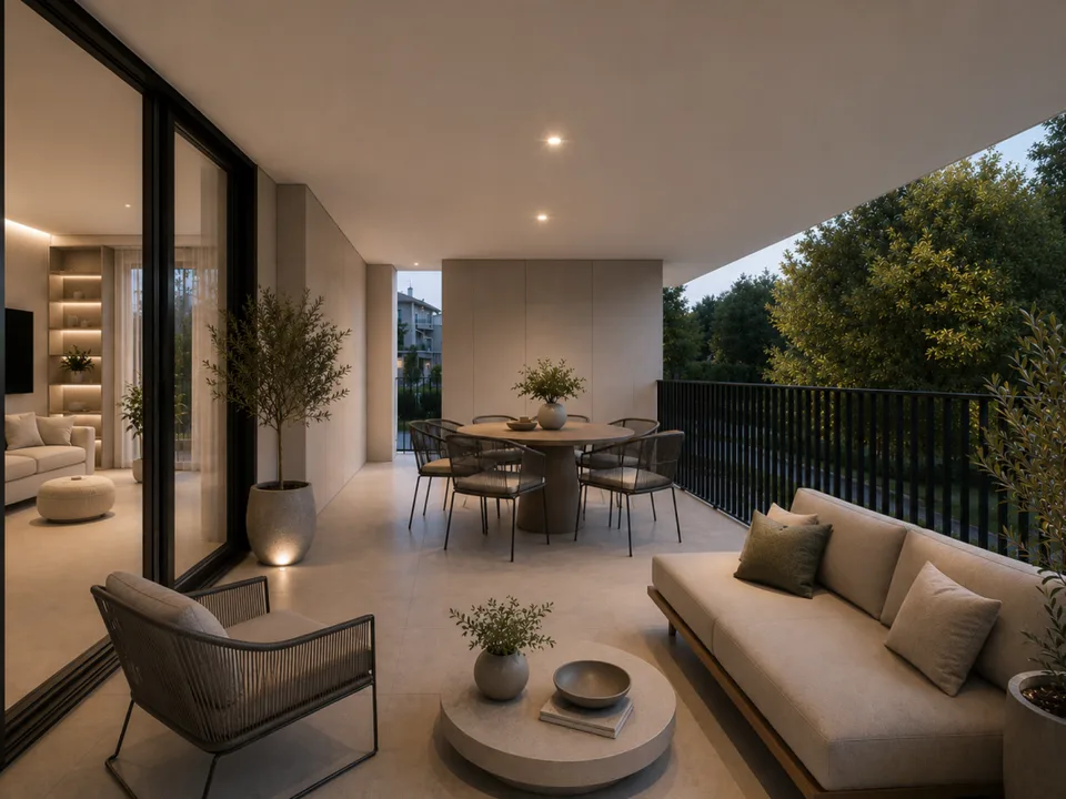Elegantes Apartment mit Terrasse in Lugano zum Verkauf