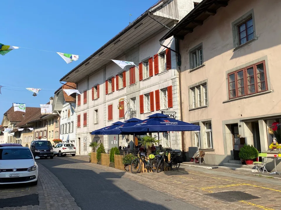 Restaurant mit Wohnungen im Herzen von Wiedlisbach