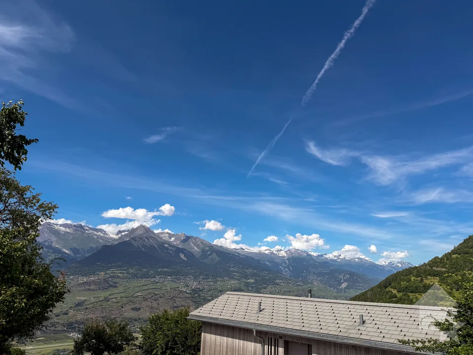 Terrain à bâtir de 625 m² - Vue panoramique sur les Alpes