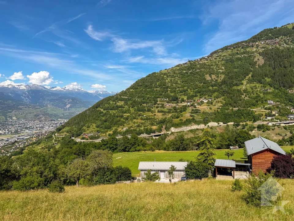 Terrain à bâtir de 625 m² - Vue panoramique sur les Alpes