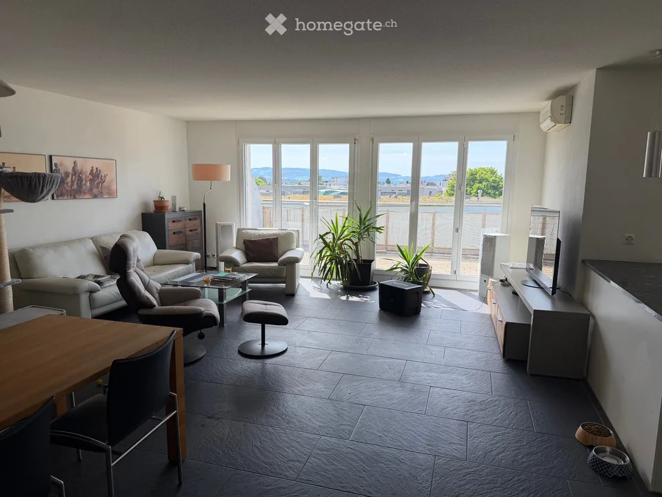 Appartement moderne de 4,5 pièces en attique dans un quartier calme à Wetzikon
