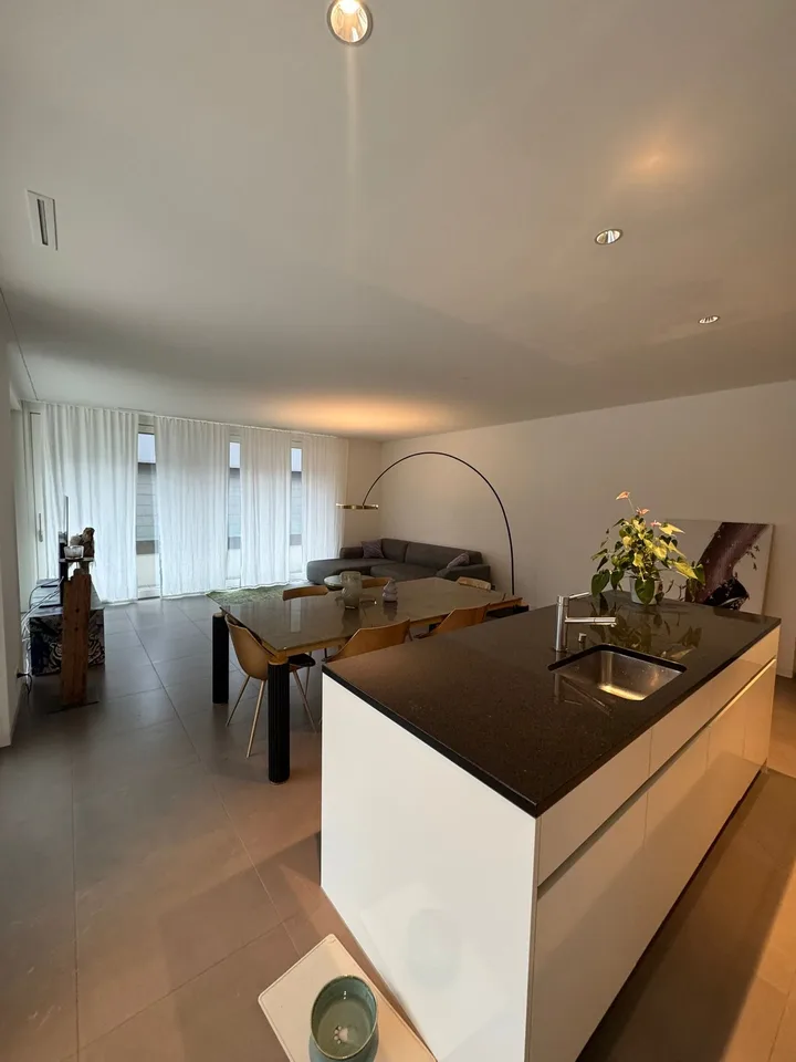 Appartement terrasse exclusif de 3,5 pièces avec grande terrasse ensoleillée à Hergiswil