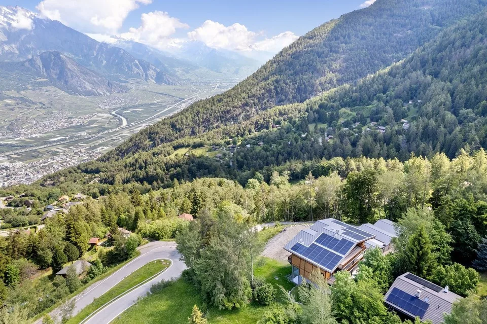 Neue Wohnung mit atemberaubendem Blick auf das Rhônetal – Foto 7 von 9