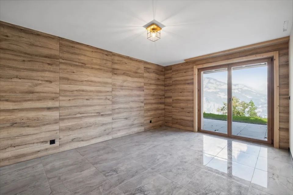 Neue Wohnung mit atemberaubendem Blick auf das Rhônetal