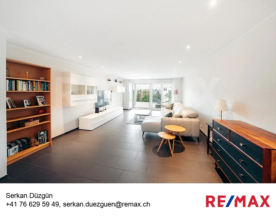 Moderne 4.5-Zimmer-Gartenwohnung mit hochwertigem Ausbau – ideal fü...
