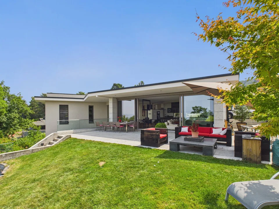 Somptueuse villa vue lac