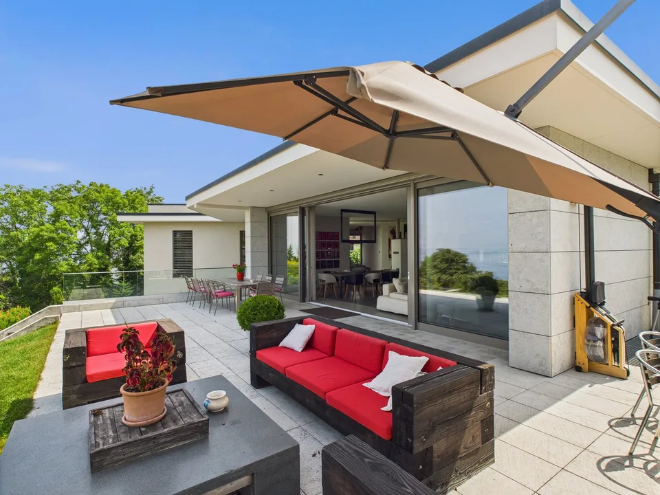 Somptueuse villa vue lac